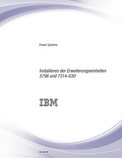 IBM 7314-G30 Installieren