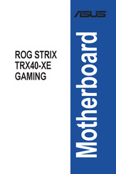 Asus ROG STRIX TRX40-XE GAMING Bedienungsanleitung