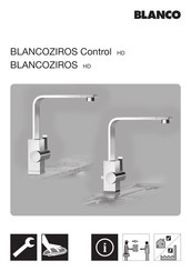 Blanco BLANCOZIROS Control HD Montage- Und Pflegeanleitung