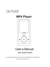 Denver MPG-4044CPLLMK3 Handbuch