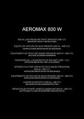 Aeromax WB-121 Wichtige Sicherheitshinweise