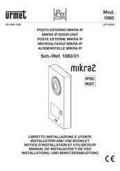 urmet MIKRA IP Installations- Und Benutzeranleitung
