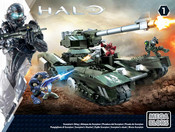MEGA BLOKS Halo Scorpion's Stachel Montageanleitung