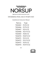 Norsup P31V/32 Installations- Und Bedienungsanleitung
