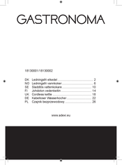 Gastronoma 18130001 Handbuch