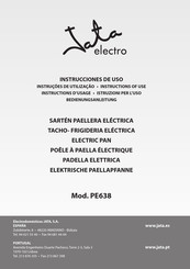 Jata electro PE638 Bedienungsanleitung