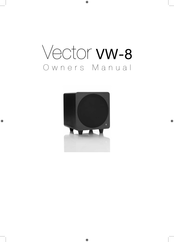 Vector VW-8 Bedienungsanleitung