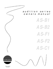 Athena audition AS-B2 Handbuch