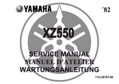 Yamaha 1982 XZ550 Wartungsanleitung