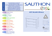 SAUTHON easy CITY BLANC CW161A Montageanleitung