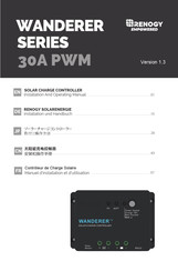 Renogy WANDERER series 30A PWM Handbuch