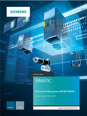 Siemens MICRO-DRIVE PDC1000F Gerätehandbuch