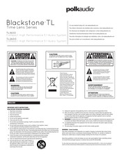 Polk Audio Blackstone TL2600 Handbuch