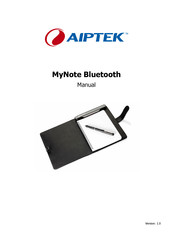 AIPTEK MyNote Bluetooth Bedienungsanleitung