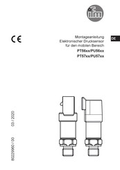 ifm PT57 Serie Montageanleitung