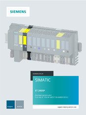 Siemens F-AI 4xU 0..10V HF serie Gerätehandbuch