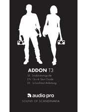 Audio Pro ADDON T3 Schnellstartanleitung
