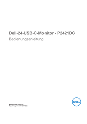 Dell P2421DC Bedienungsanleitung