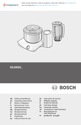 Bosch MUM6N21 Gebrauchsanleitung
