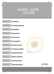 Nordic Home Culture LGT-001 Benutzerhandbuch