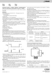 Vimar Arké Handbuch