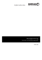 BROTJE FSM-GSM Montageanleitung