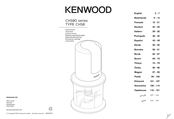 Kenwood CH580 Serie Bedienungsanleitungen
