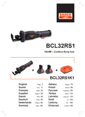 Bahco BCL32RS1K1 Betriebsanleitung