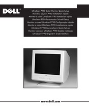 Dell UltraScan P790 Schnellinstallationsanleitung