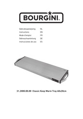 Bourgini 31.2000.00.00 Gebrauchsanleitung