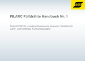 ESAB FILARC PZ6202 Handbuch