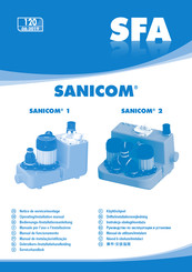SFA SANICOM 1 Bedienungs- & Installationsanleitung