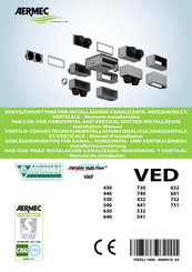 AERMEC VED 532 Installationsanleitung