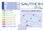 Sauthon Easy NOVA NV721A Montageanleitung