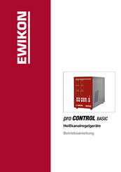 EWIKON pro Control Basic Betriebsanleitung
