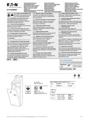 Eaton LS-XF-ZBZ Originalbetriebsanleitung