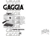 Gaggia GRAN GAGGIA Gebrauchsanweisung