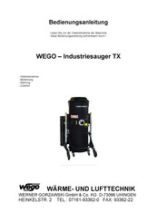WeGo TX 550 P Bedienungsanleitung