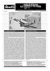 REVELL B-17G Flying Fortress Bedienungsanleitung