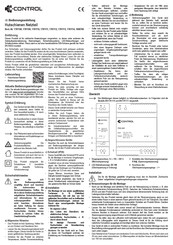 Control 1781109 Bedienungsanleitung