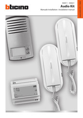 Bticino Türsprechanlagen Anleitungen | ManualsLib