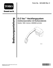 Toro E-Z Vac Bedienungsanleitung