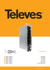Televes T.0X serie Kurzanleitung