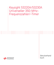 Keysight 53230A Benutzerhandbuch