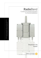 JCM Technologies RadioBand Bedienungsanleitung