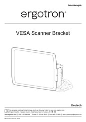 Ergotron VESA Scanner Bracket Montageanleitung