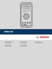 Bosch MMD 302 Originalbetriebsanleitung