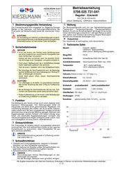 Kieselmann 5706 025 731-041 Betriebsanleitung