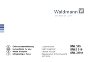 Waldmann SNLE 319 Gebrauchsanweisung