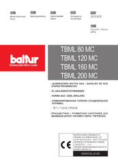baltur TBML 80 MC Bedienungsanleitung